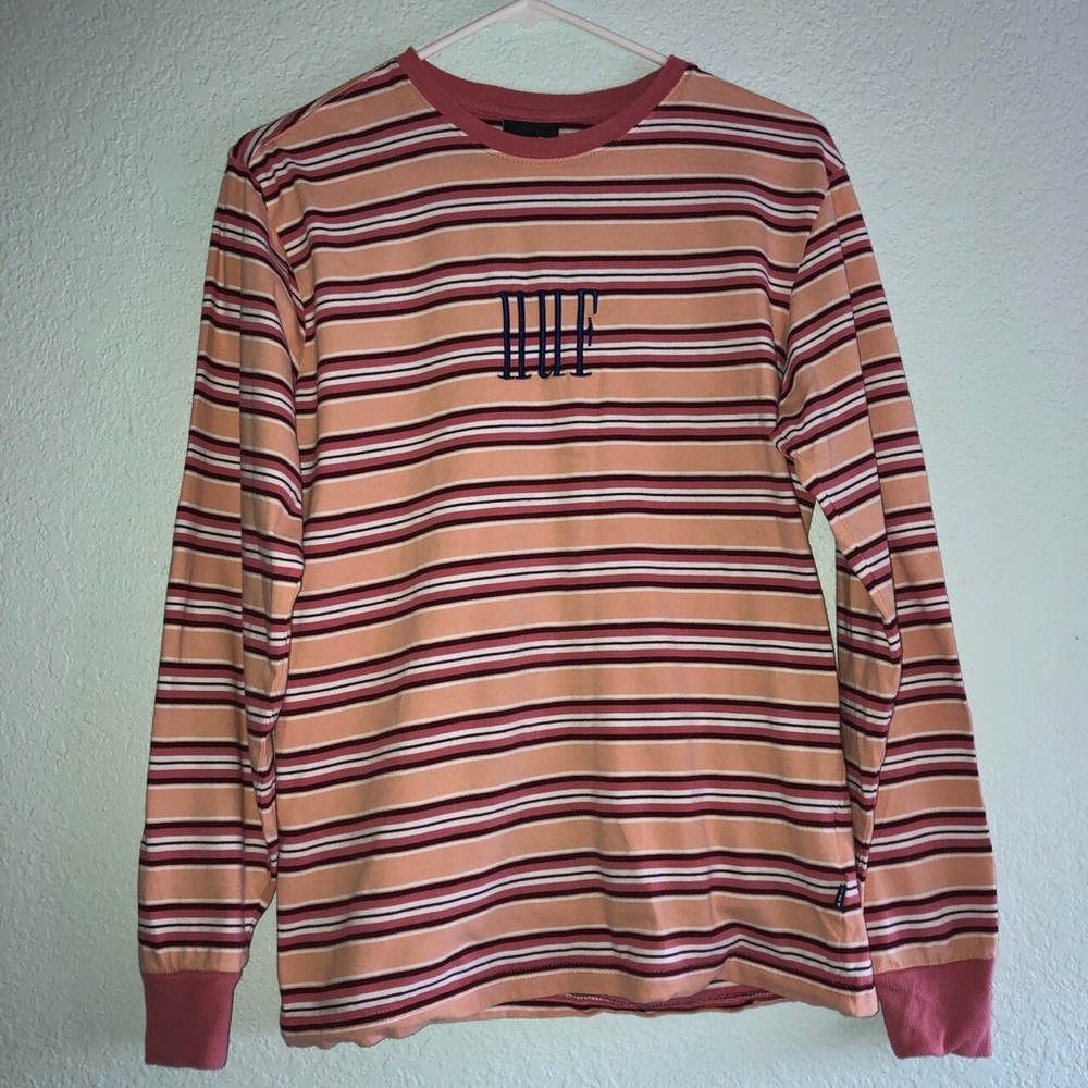 Long sleeve HUF brand crew neck shirt